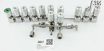 26617 APPLIED MATERIALS MANIFOLD VALVE ASSY, 0050-70763, 0050-63445 0050-42411