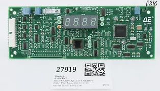 27919 ADVANCED ENERGY PCB, RFG5500/PDX5K DISPLAY (PARTS) 2305708-A