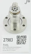 27983 APPLIED MATERIALS PIRANI GAUGE SENSOR, 354-491 (PARTS) 0190-22146