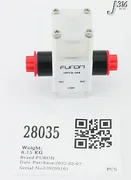 28035 FURON 3-WAY PNEUMATIC VALVE, AMAT 3870-03002 HPV3-144