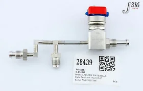 28439 APPLIED MATERIALS 3-WAY VALVE ASSY, LEAK CHECK, 45800533 0050-81522
