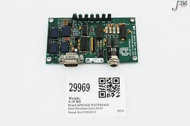29969 APPLIED MATERIALS PCB, DUAL TC AMP INTERLOCK CVD (PARTS) 0100-03389