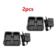2M Battery Dual Charger For Nikon NIVO 2M/2C Series DPL-322 Total Station Spectr