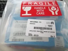 2x AMAT Applied Materials 0200-02121 INSULATOR FEEDTHRU 300MM SIP ENCORE TA(N)