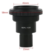 2X SLR Camera T2 Mount Eyepiece Adapter 23.2/30/30.5mm Microscope Canon Nik