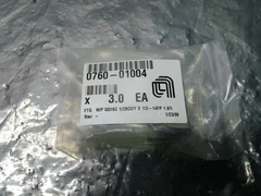 3 AMAT 0760-01004 FTG NIP QDISC 1/2Body X 1/2 - 14FP 1.97i, 101601