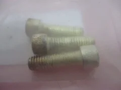 3 AMAT 3690-02010 Screw CAP DKT HD 3/8-16x1-1/4L HEX SKT SST SLVR-PL, 423422