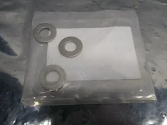 3 AMAT 3880-01011 Washer Flat 0.817OD X 0.411ID X 0.060THK SST, 101976