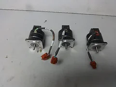 3 VEXTA PH265-05B-C12 STEPPER MOTORSHP HEDS-5600 E06 ENCODERS AMAT PN 0090-75009