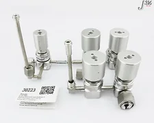 30223 APPLIED MATERIALS 6-WAY MANIFLOD ASSY W/ 5 VALVE 0050-34817