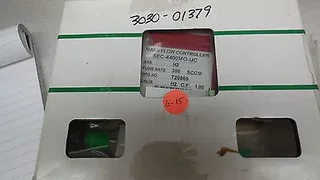 3030-01379, AMAT, STEC- MFC 300SCCM H2 1/4&quot; VCR 10RA N/O