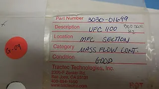 3030-01699, AMAT, UNIT-MFC 500 SCCM H2 1/4VCR N/O 32RA FKM 