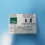 321-0301// AMAT APPLIED 0020-29640 REST BUTTON,ADV. 101,3.4 MM, NEW