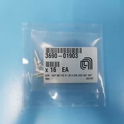 323-0102// AMAT APPLIED 3690-01903 (16EA) SCR MACH CAP 6-32 X5/8L NEW