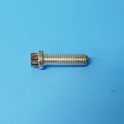 324-0101// AMAT APPLIED 3090-01105 BOLT 12PT HD 1/4-28 X 7/8 304/316SST SLV USED