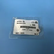 324-0201// AMAT APPLIED 0021-36951 (9EA) CLAMP, 1/4" TUBING NEW