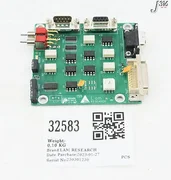 32583 LAM RESEARCH PCB, ROCKER VALVE INTERFACE BOARD (PARTS) 810-001489-016