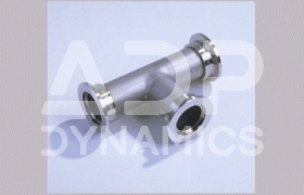 3300-02155	FTGTBG TEE UNION FLANGE NW25KF SST304  -   AMAT, NEW