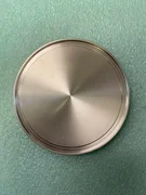 3300-02254 FTGFLANGE BLANK NW100 5.12OD X .47THK SS, "AS IS"