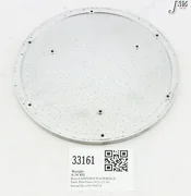 33161 APPLIED MATERIALS PLATE BLOCKER .100SX UNIVERSAL CHMBR,MES 0020-32036
