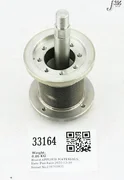 33164 APPLIED MATERIALS WELDMENT,BELLOWS,WAFER LIFT W/O PLATE (PARTS) 0040-32053