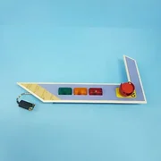 332-0301// AMAT APPLIED 0020-40162 BEZEL, CONTROL PANEL [ASIS]