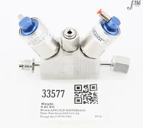 33577 APPLIED MATERIALS METAL DIAPHRAGM VALVE 0190-85731