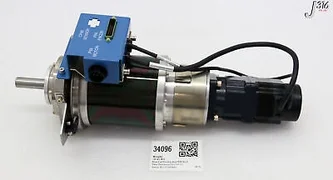 34096 APPLIED MATERIALS SHUTTER FEEDTHRU ASSY W/ MTR PK564AW2-A8 0020-29057