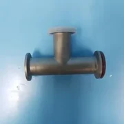 341-0401// AMAT APPLIED 3300-02155 FTGTBG TEE UNION FLANGE NW25KF SST304 USED