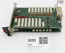 34203 APPLIED MATERIALS PCB ASSY, CDN497, INTERLOCK CONTROL MODULE 0190-06178