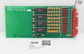 34246 APPLIED MATERIALS PCB ASSY, 64 CHANNEL MUX 0100-20000