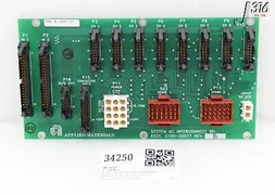 34250 APPLIED MATERIALS PCB ASSY, SYSTEM AC INTERCONNECT BD 0100-20077
