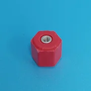 343-0401 AMAT APPLIED 3790-01038 STDF 1" DIA X 1"H FIBERGLASS 1/4-20 X 5 [USED]