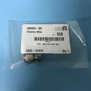 344-0303// AMAT APPLIED 3300-03404 FTG   TBG CAP 3/8T SST NEW