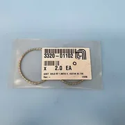344-0402// AMAT APPLIED 3320-01102 (2EA) GSKT SHLD RF 1.987ID X .103THK [NEW]