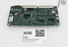 34566 ADVANCED ENERGY PCB, RFG 2000-2V PHASE CONTROL BOARD (PARTS) 2305190-A