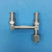 347-0401// AMAT APPLIED 0050-10047 WELDMENT, 2 MANOMETRS, 1/2VCR,ASP USED