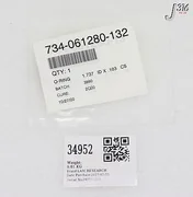 34952 LAM RESEARCH O-RING 1.737 ID X.103 CS (NEW) 734-061280-132