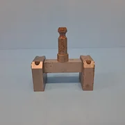 350-0101 AMAT APPLIED 0021-11880 BLOCK, PIVOT, SOURCE LIFT, 300 MM [ASIS]