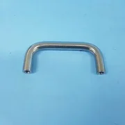 350-0201// AMAT APPLIED 3370-01029 HDL RND 4" LOG 2" HIGH SST 1/2THK 5/16 [USED]