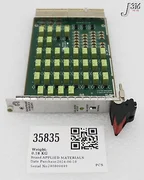 35835 APPLIED MATERIALS PCB, MAINFRAME INTERLOCK 1 RELAYS 0190-60290