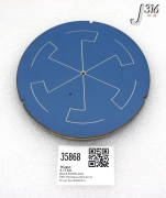 35868 NOVELLUS ESC, ELECTROSTATIC CHUCK 200MM W/ U200 NOTCHES PARTS 15-269720-00