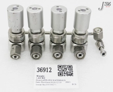 36912 APPLIED MATERIALS 6-WAY MANIFOLD VALVE ASSY, 4 VALVES 0050-44050