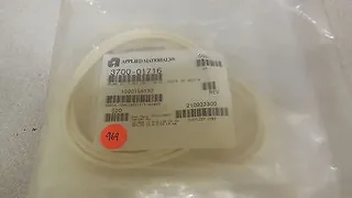 3700-01716, AMAT, ORING ID 12.984 CSD .139 CHEMRAZ SC513 80 DURO WHT