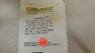 3700-01722, AMAT, ORING ID 1.674 CSD .103 CHEMRAZ SC513 80 DURO WHT