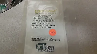 3700-01726, AMAT, ORING ID 1.799 CSD .103 CHEMRAZ SC520 90 DURO WHT