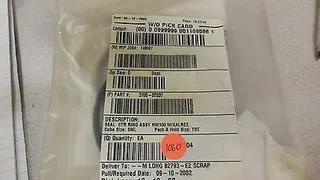 3700-02537, AMAT, SEAL CTR RING ASSY NW100 W/KALREZ 4079 ORING SST