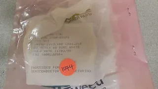 3700-03128, AMAT, ORING ID 3.100 CSD .210 CHEMRAZ SC513 80DURO WHT