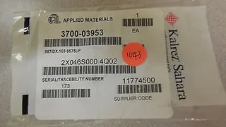 3700-03953, AMAT, ORING ID .987 CSD .103 KALREZ 8575 74DURO WHT