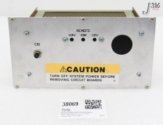 38069 APPLIED MATERIALS ASSY +/-15V POWER SUPPLY GEN RACK (PARTS) 0010-20044